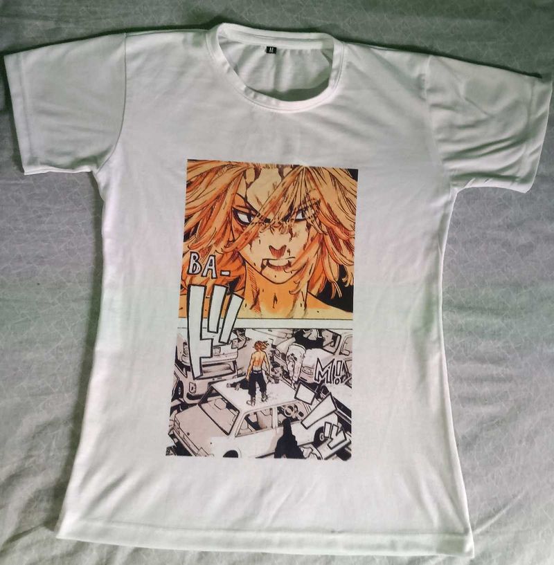 Regular Fit Anime T Shirt For Women
