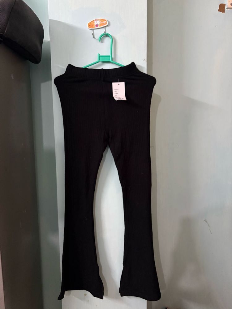 Black Flared Leggings