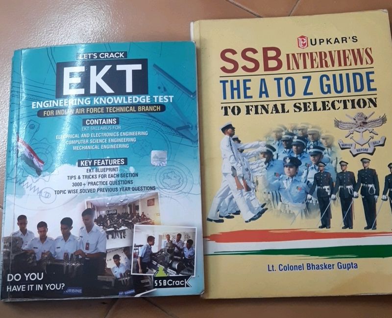 SSB interviews The A to Z Guide &amp; EKT Book
