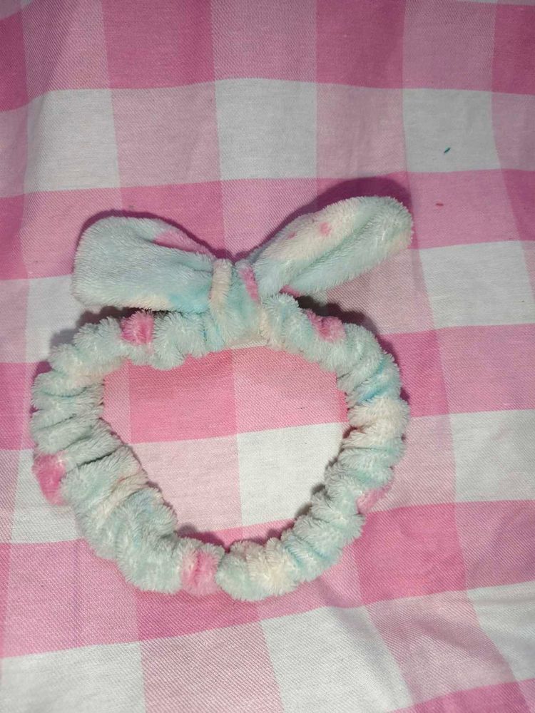 Cute Fuzzy Bow Headband