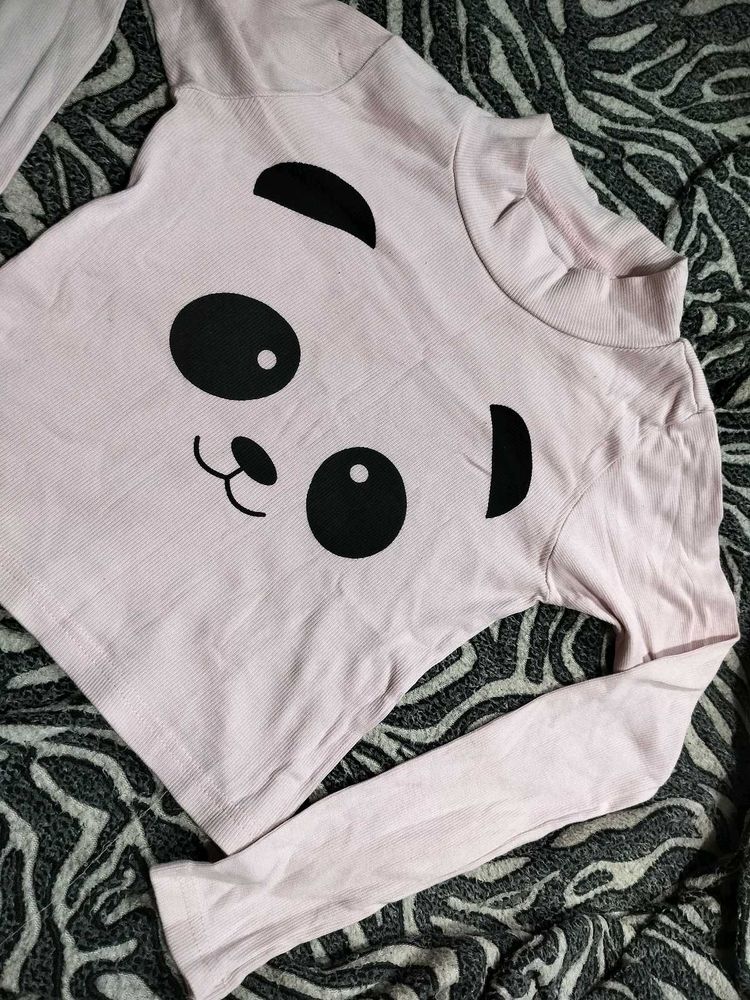 Long Sleeve Ribbed Crop Top
