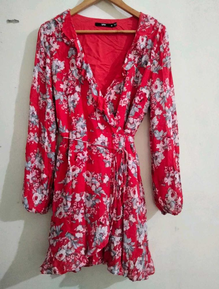 Imported full sleeves dress
