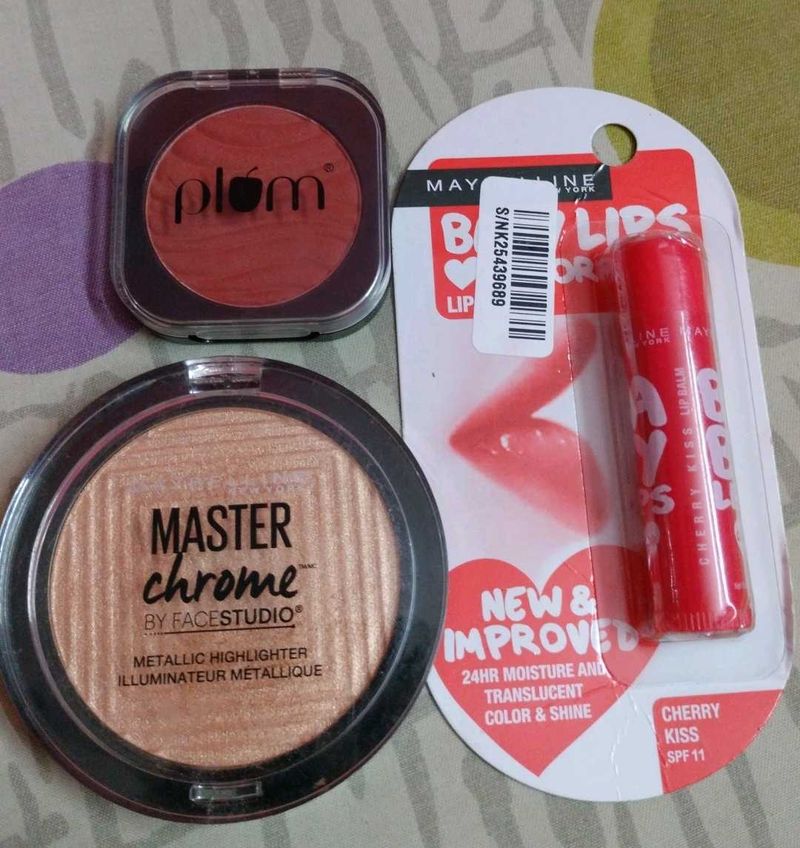 Highlights &amp; Blush &amp; Lipbalm