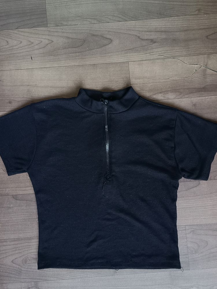 Stylish Women Black Top &amp; Tunics