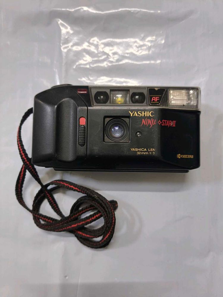 Vintage Yashica Ninja Star II film Camera