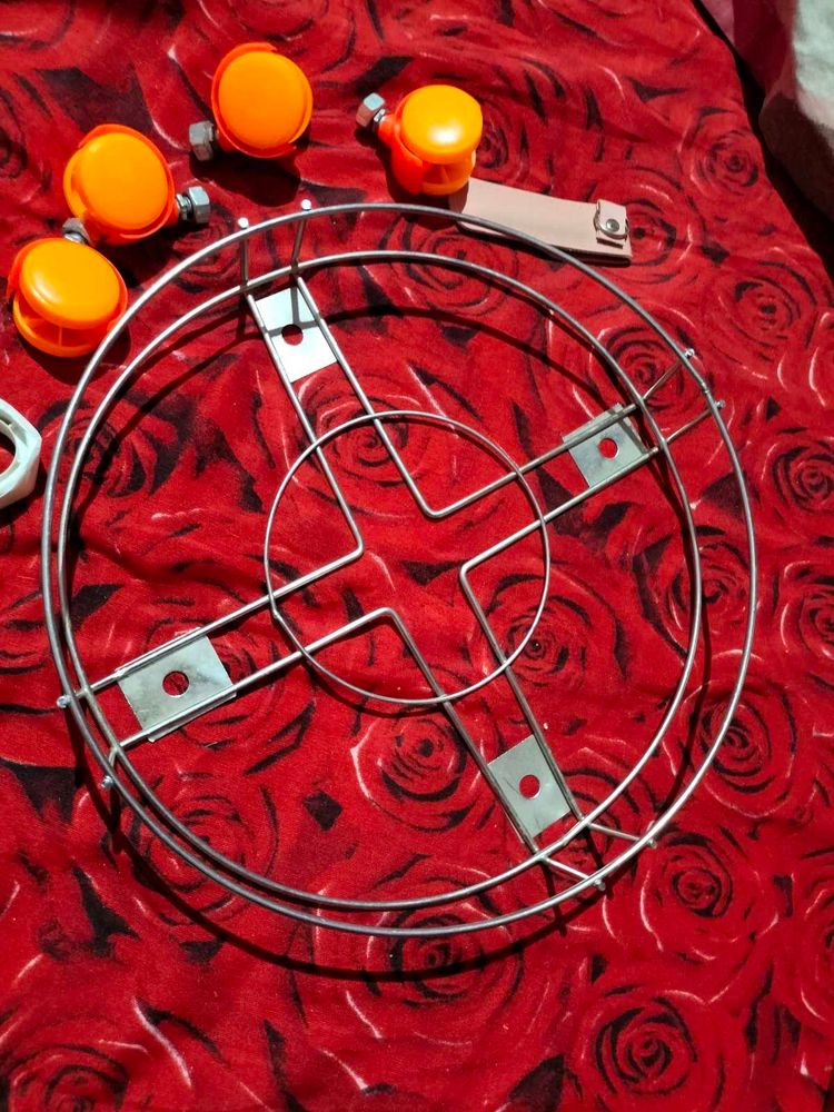 Stainless Steel Cylinder Trolley