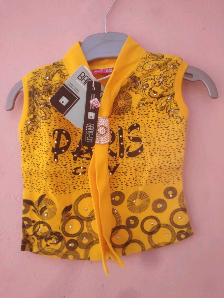 Yellow Girls Dress