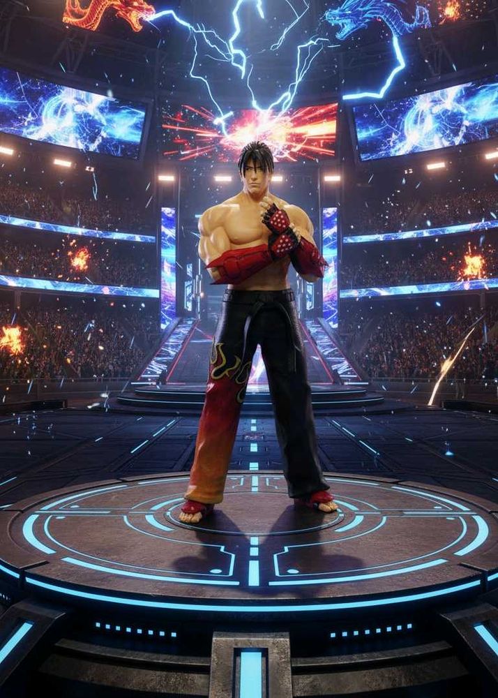Tekken Jin Kazama Action Figure Statue
