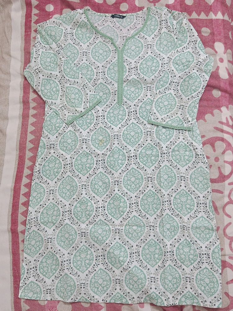 Green 💚 Pure Cotton Kurta