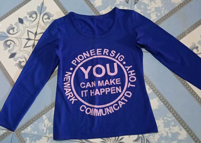 Navya Blue 💙 Full Sleeve Top