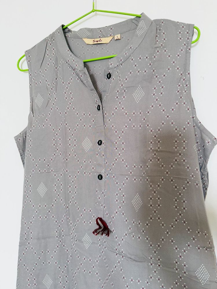 Grey Daily wear kurta