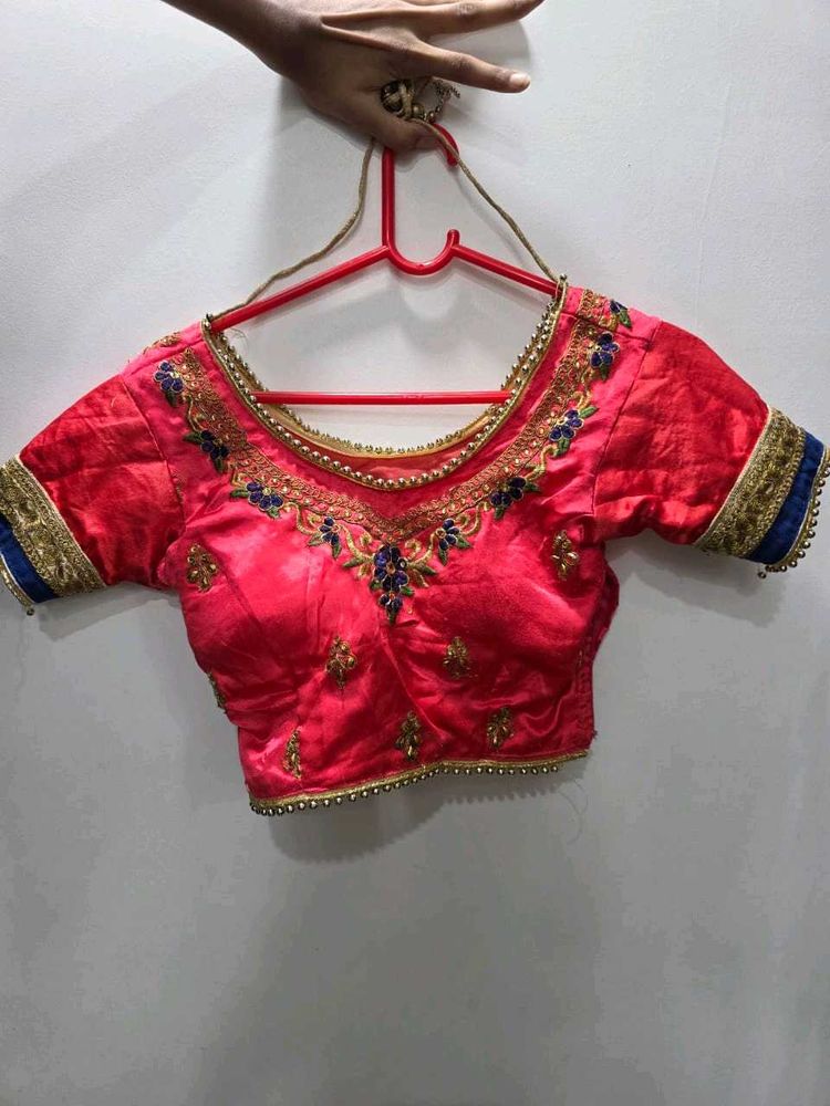 Festive Pink Lehenga