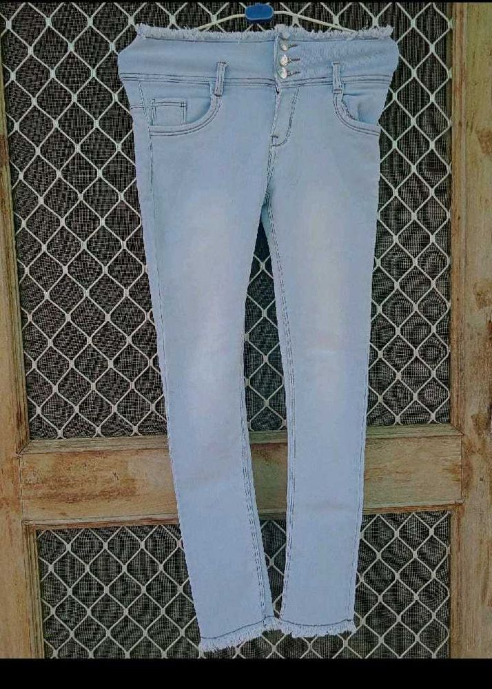 Light Wash Denim Jeans