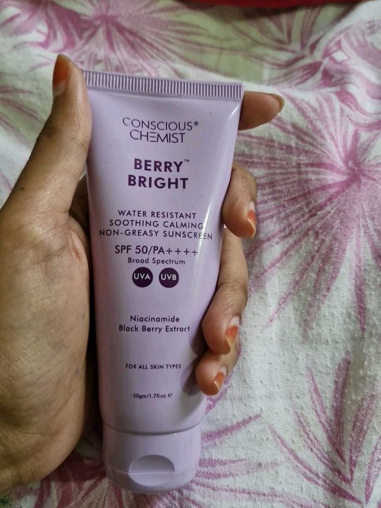 Conscious Chemist BERRY BRIGHT Sunscreen