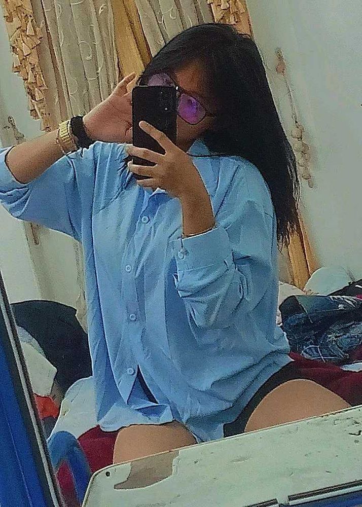 Blue Button-Down Shirt