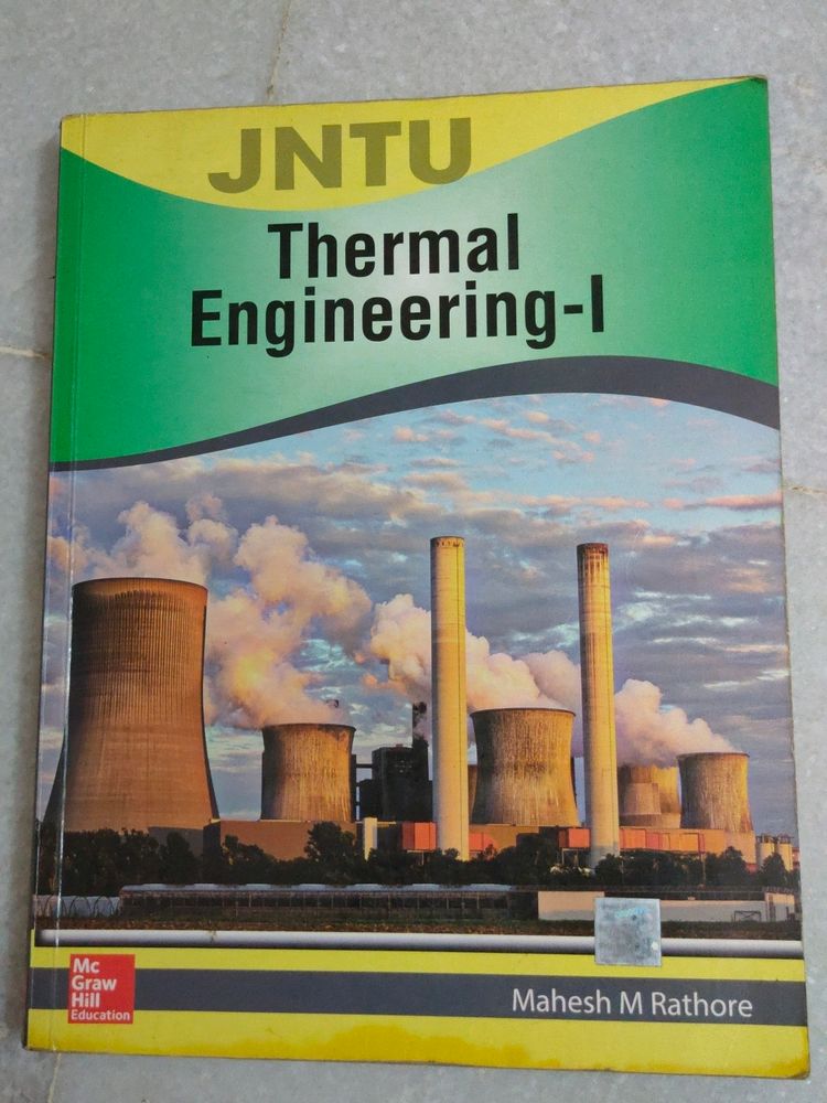 JNTU Thermal Engineering Volume 1 By Mahesh M Rathore Mc Graw Hill Education