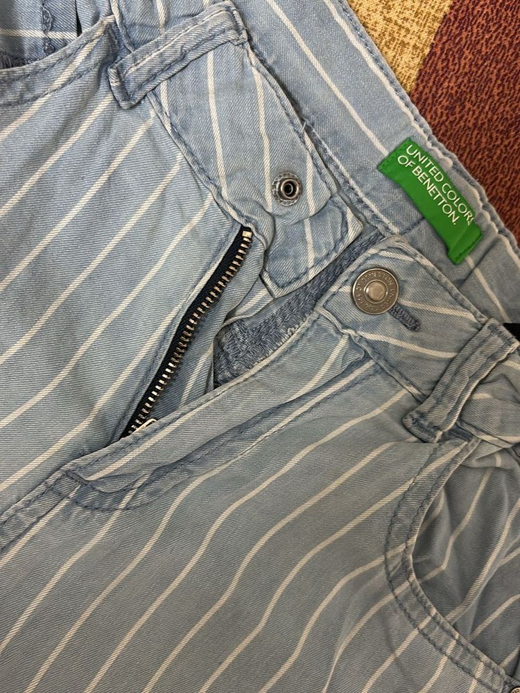 United Colors of Benetton Stripped Trousers