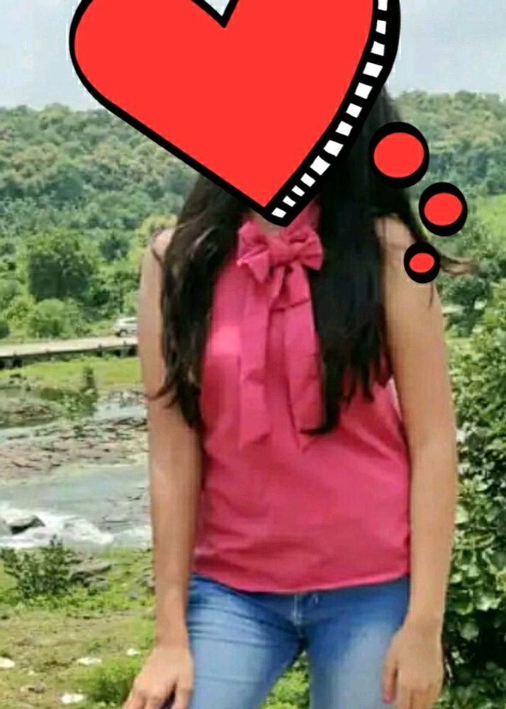 Popnetic Women Pink Solid Top