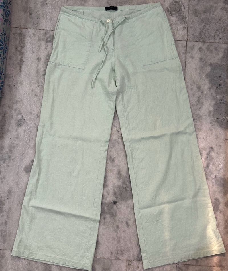 Plain Menthol Coloured Pant