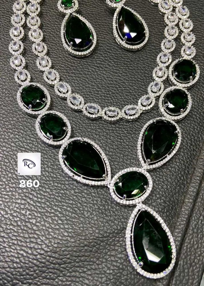 Emerald Green Jewelry Set