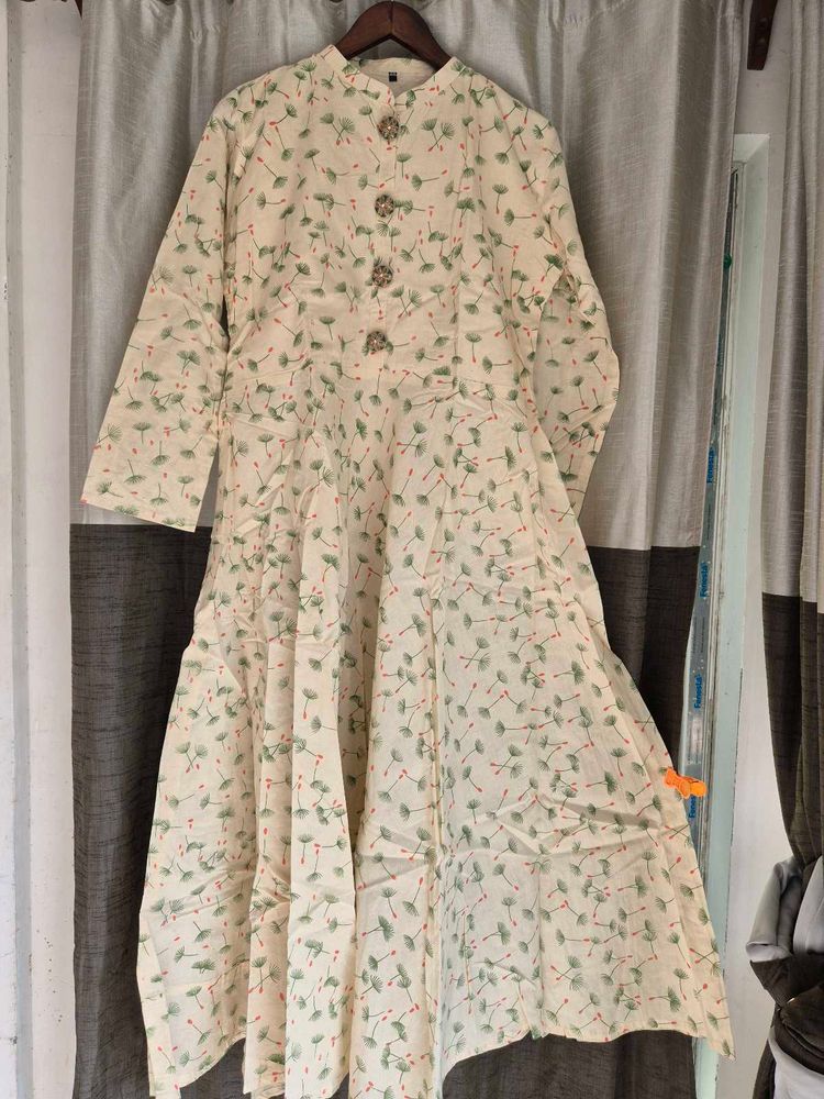 Printed Gown