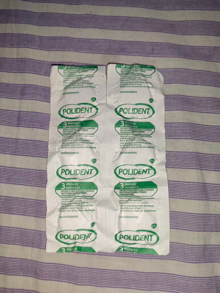 Polident Denture Cleanser Tablets