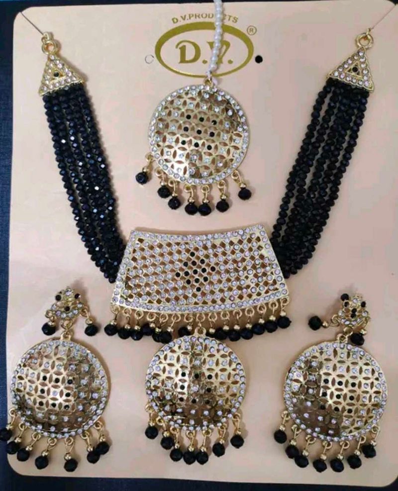 Rajputana Set Black Color