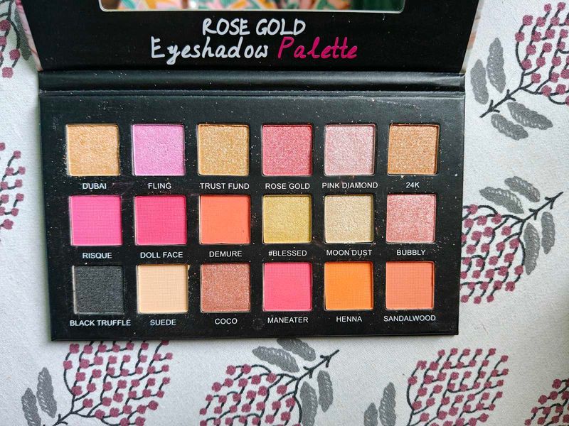 Rose Gold Eyeshadow Palette