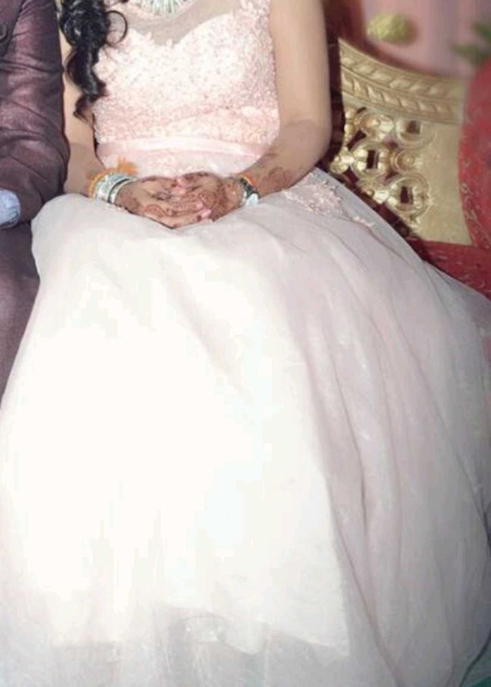 Elegant Light Pink Gown