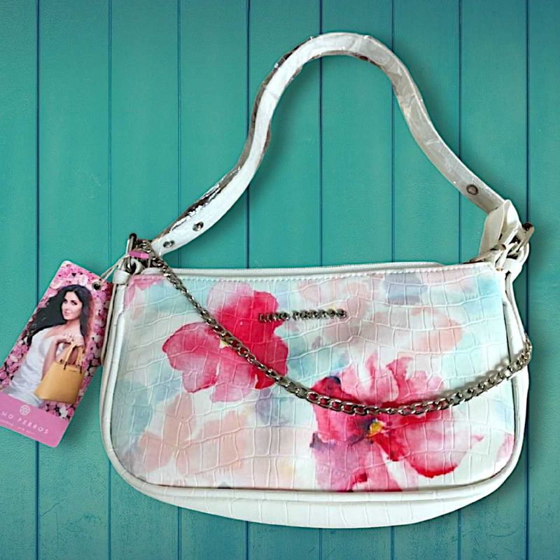 New Lino Perros Floral Print Handbag