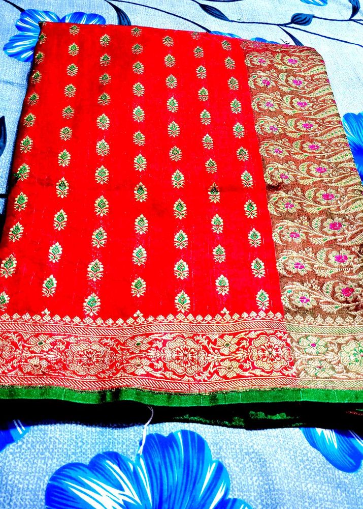 Pure Banarasi Silk Saree 2