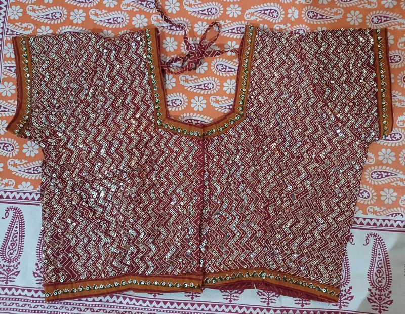 Beautiful Maroon Blouse
