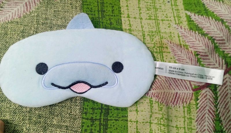 Miniso Dolphin Sleep Mask - Cute &amp; Comfy!