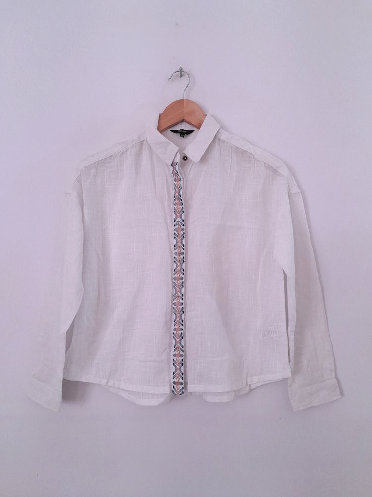 White Casual Shirt (Women&#39;s)