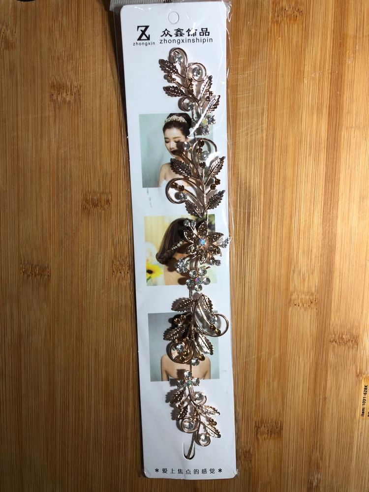 Floral Rhinestone Headband💕