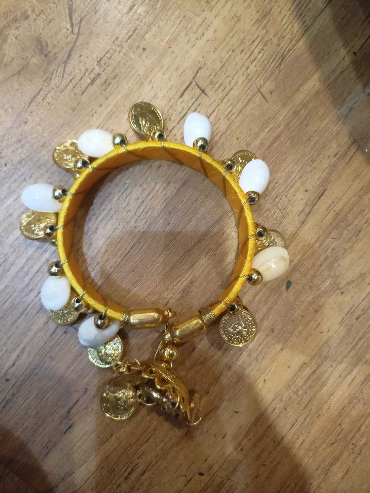 Buy Gold-toned Bracelets &amp; Bangles for Women