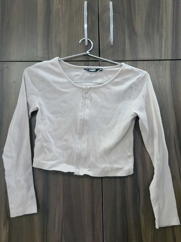 Long Sleeve Crop Top