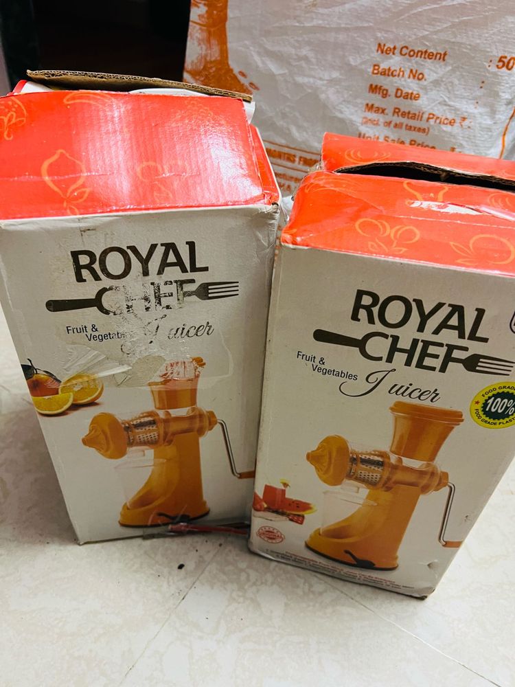Royal Chef Fruit &amp; Vegetable Juicer