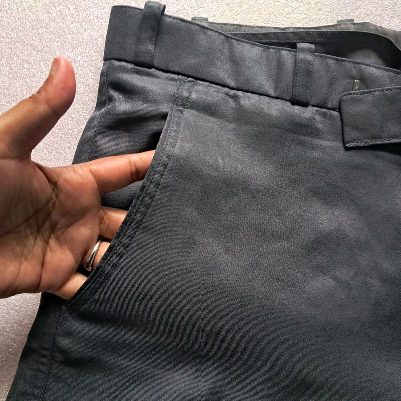 Formal Dark Grey Pant For Men