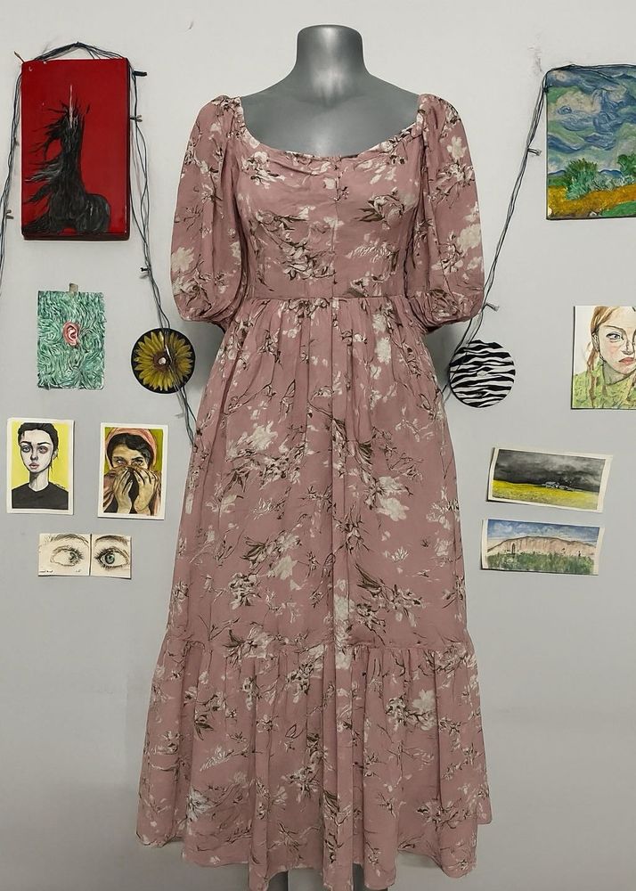 Floral Midi Dress🌸🌸🌸