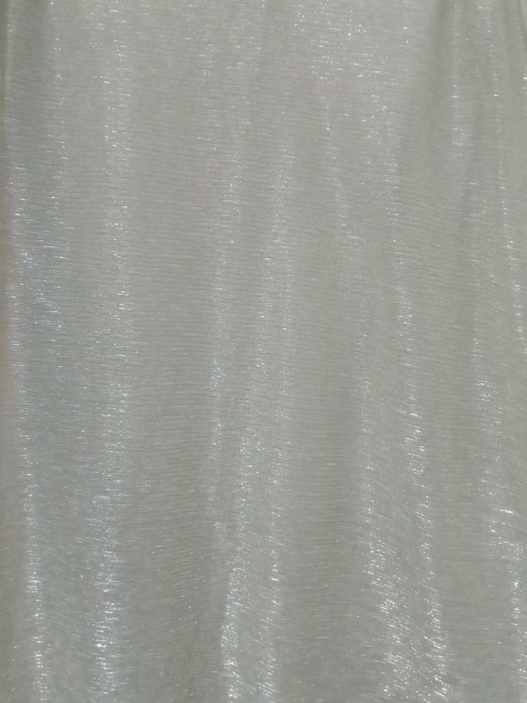 Sheer White Fabric
