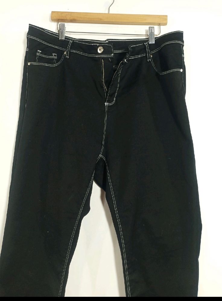 Gia Curves Black Women’s Trouser Waist 41| Length 42|Hip44as Per Brand It’s 40