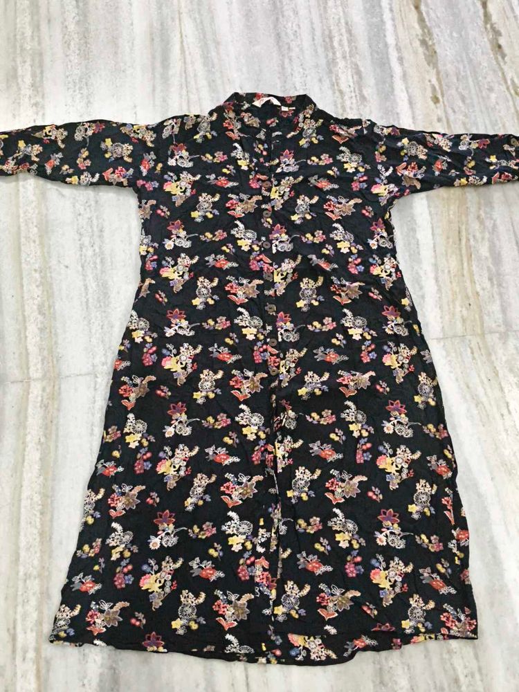 Black Soft Kurta