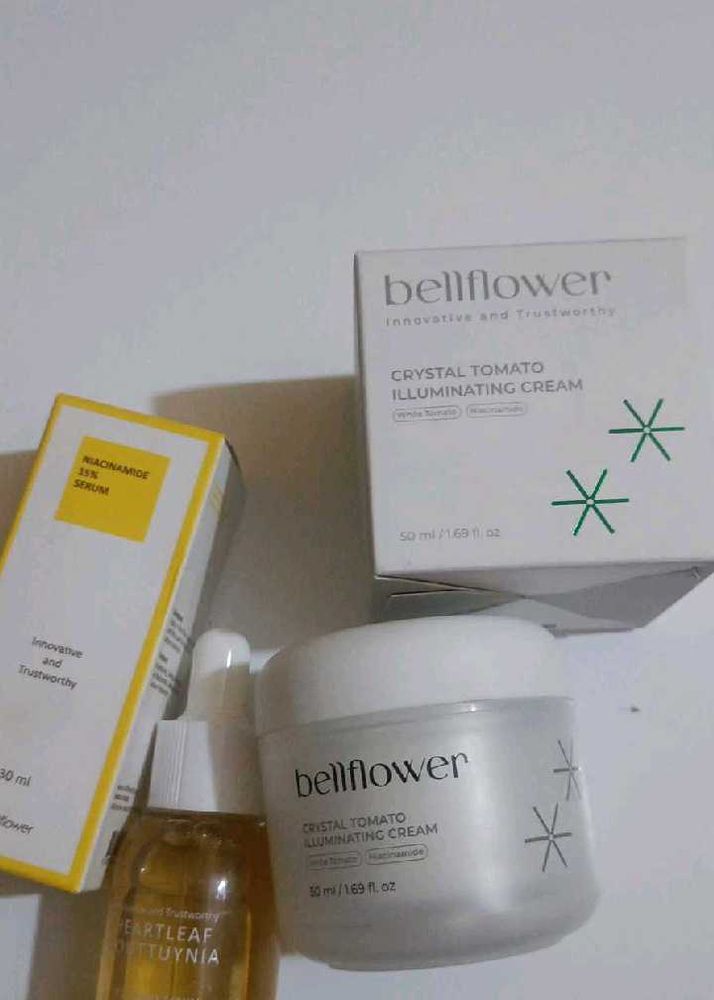 K BEAUTY SERUM AND CRYSTAL GLOW CREAM