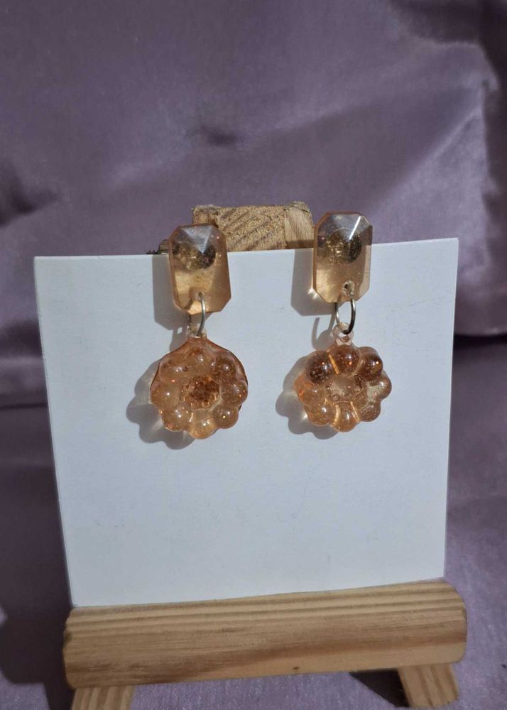 Floral Drop Earrings