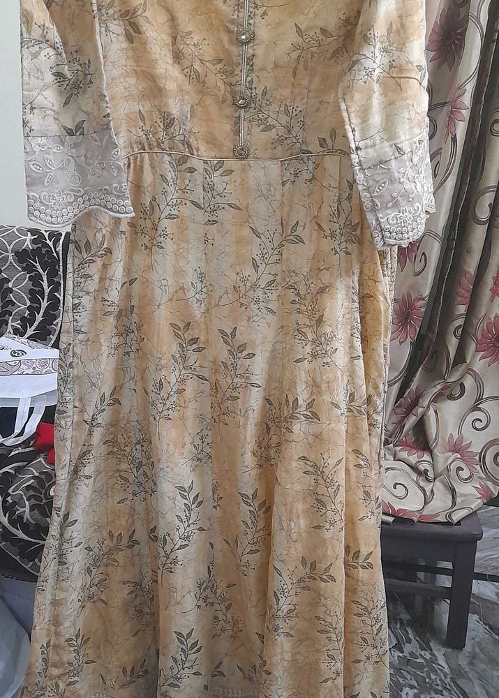 Floral Print Kurta