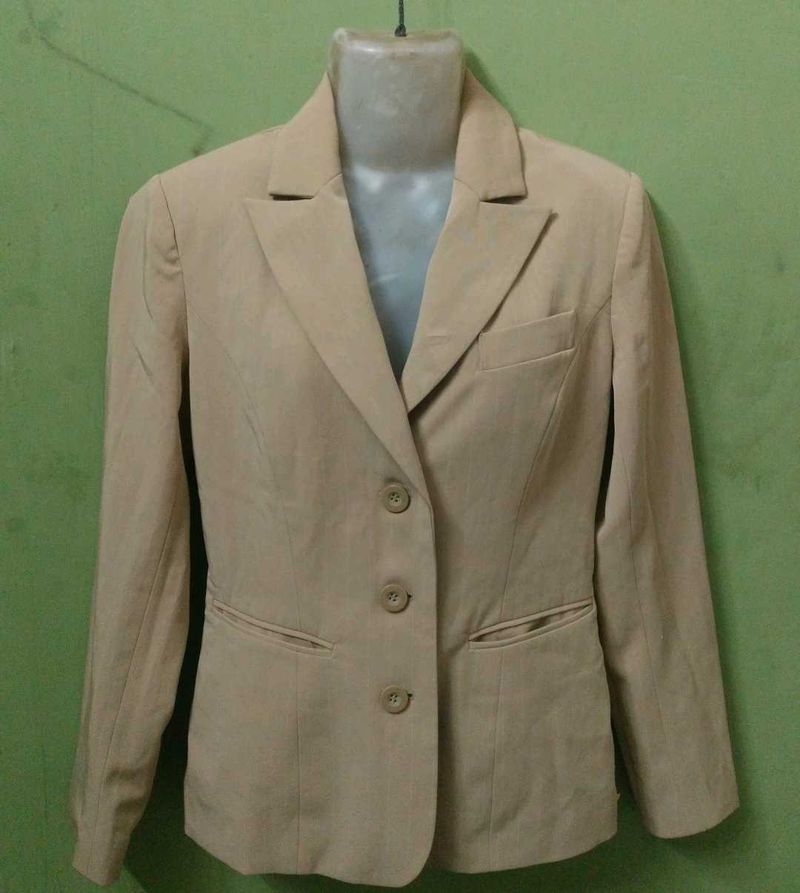 Beige Women's Blazer