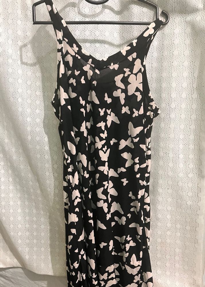 Butterfly Print Dress