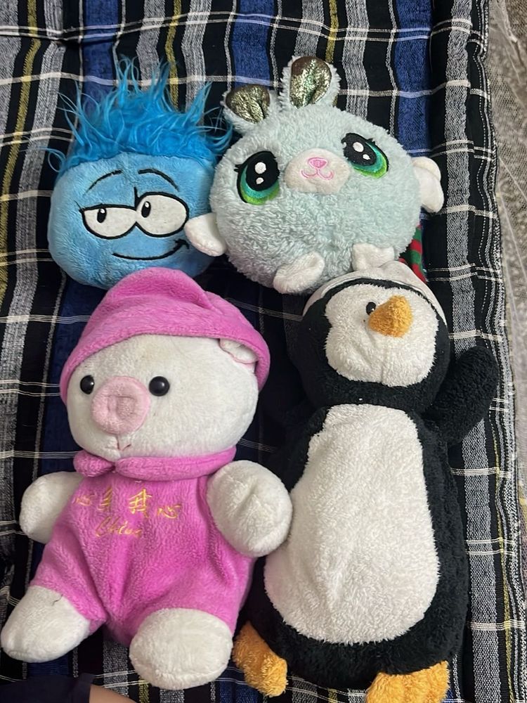Cute Plush Toys Bundle