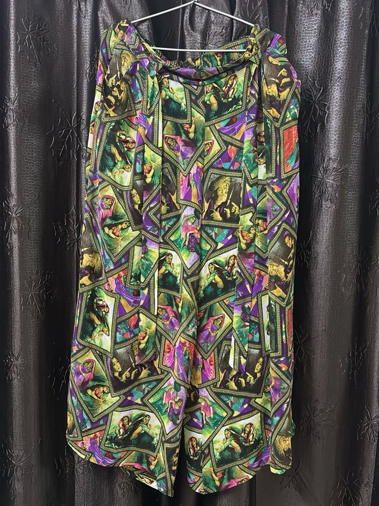 Printed Palazzo Pants